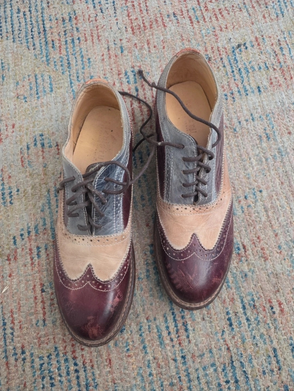 Bed Stu Lita wingtip oxford shoe from the brand's Cobbler Series, Size 11